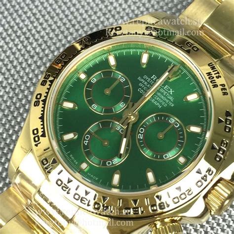 rolex 116528 green